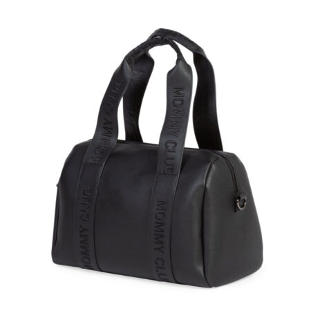 Torba do wózka Mommy Club Vegan Leather Black