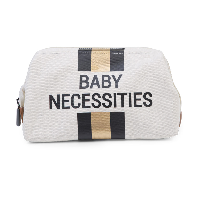 Kosmetyczka Baby Necessities Paski Czarno-Złote