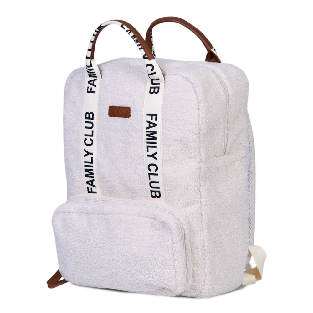 Plecak Family Club Signature Teddy Off white